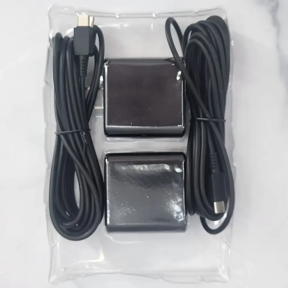 Box of 2 Premium Charging Cables, High-Speed USB-C Black 10 Ft Braided Cord